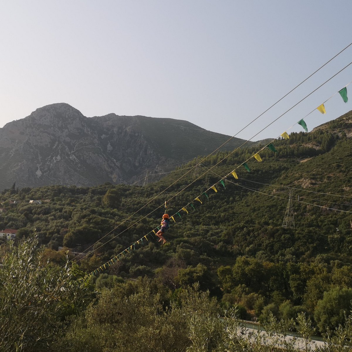 Ziplining