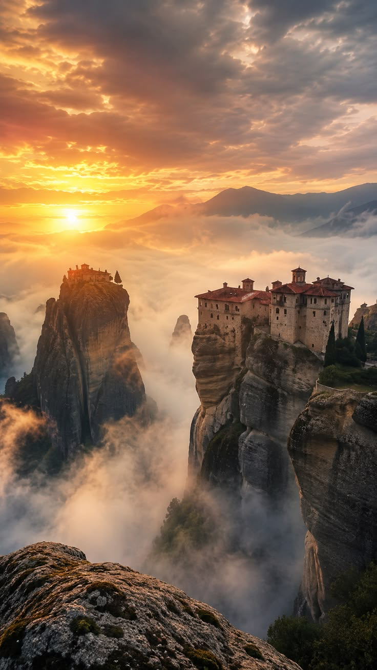 Meteora From Above